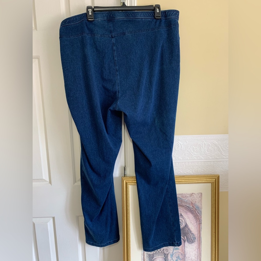 Cathy Daniels Pull On Jeans Elastic Waist Stretch  Women’s Size 2X NEW - Picture 11 of 11
